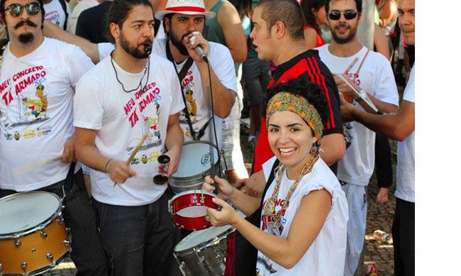 FOTOS DIVULGAÇÃO Meu Concreto Tá Armado, que desfila amanhã, terá vários convidados para o carnaval deste ano