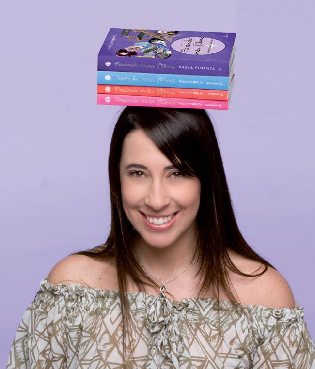 A autora mineira Paula Pimenta lança neste domingo, em Belo Horizonte, o livro 