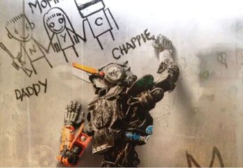 O robô que entrou em uma roubada 2 Criado por um casal de bandidos, Chappie é um robô cheio de boas intenções e amor para dar