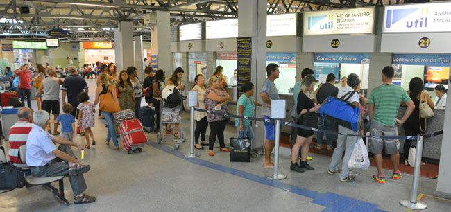 Maior procura ontem era para os carros com destino ao Rio (marcelo ribeiro/01-04-15)