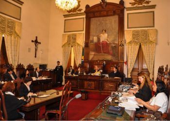 Reunião de conciliação no TJMG (MARCELO ALBERT)