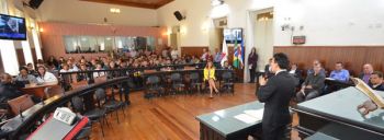 OLAVO PRAZERES/15-05-15 Vereadores e servidores de legislativos de JF e região participaram do encontro