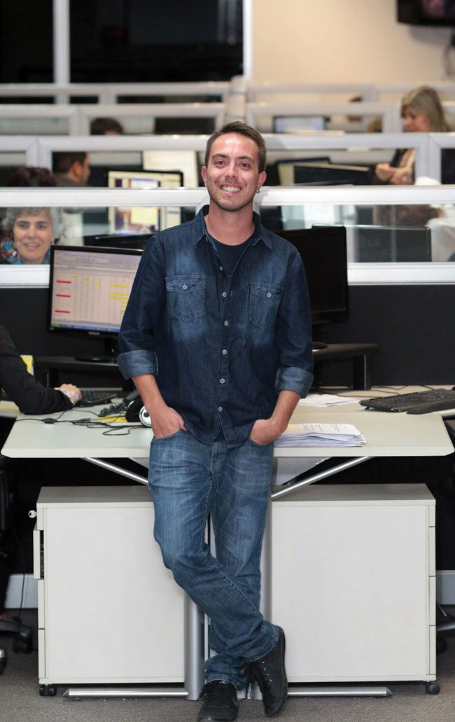 FERNANDO PRIAMO Em seu trabalho diário na Redação, Mauro Morais busca histórias que emocionam o leitor