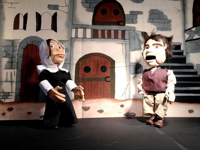 FOTOS DIVULGAÇÃO O espetáculo terá marionetes e caixas de sombras