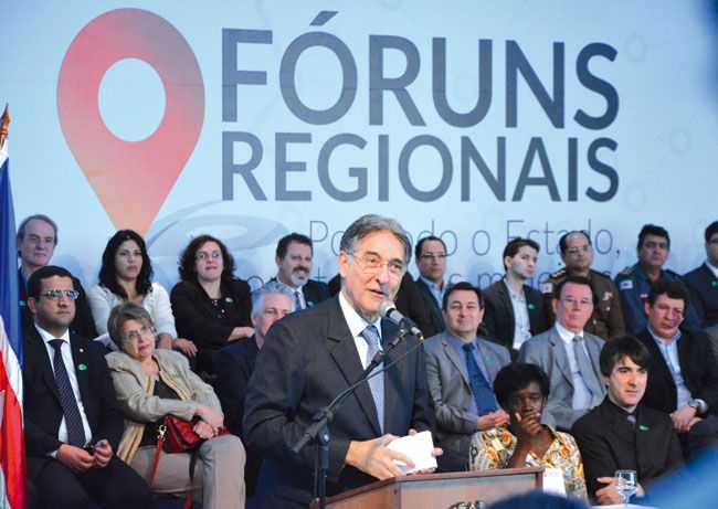 Governador Fernando Pimentel lança em Juiz de Fora o Fórum Regional da Zona da Mata