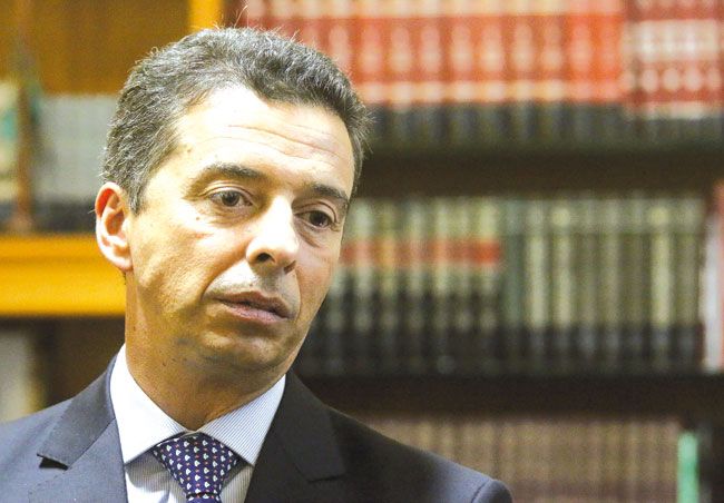 LEONARDO COSTA/14-07-15 Presidente do TJMG, Pedro Bitencourt Marcondes recebeu ontem o título de cidadão honorário de JF