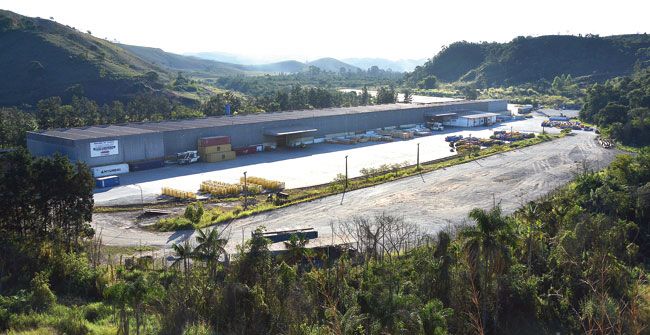 Queda no Porto Seco local é a maior entre as seis unidades de despacho aduaneiro em Minas (MARCELO RIBEIRO/24-07-15)