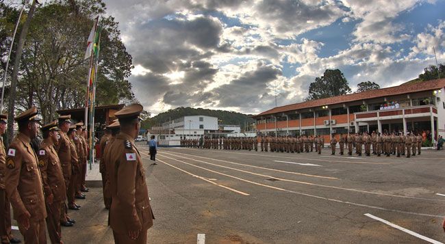 JF vai receber 77 viaturas para a PM 2 Solenidade marcou os 125 do 2º Batalhão da PM na tarde de ontem (Fernando Priamo/19-08-15)