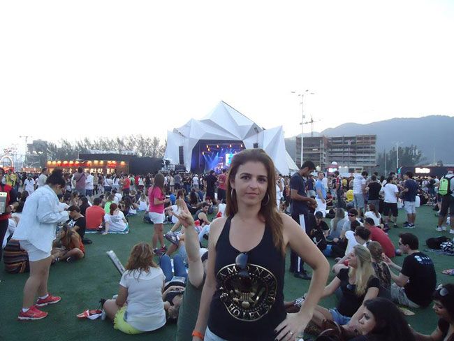 Eles vão! 2 Depois de ir ao RiR em 2011 e 2013, Milema vai acompanhar o festival pela TV, mas registrou a experiência (Divulgação)