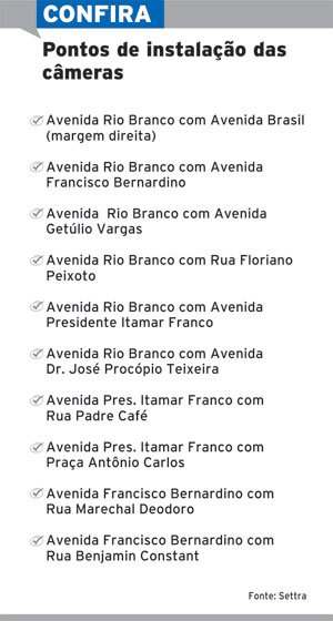 Cidade terá câmeras em dez cruzamentos 2 561d9e856d019