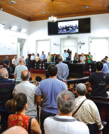 Audiência pública na Câmara tratou de irregularidades na empresa (MARCELO RIBEIRO/30-09-15)