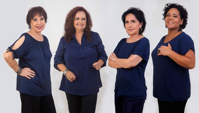 Quarteto de oito 3 Cyva, Sonya, Cynara e Keyla são a cara do atual Quarteto em Cy