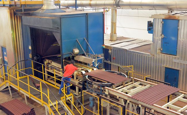 Mercado livre ajuda a cortar custos 3 Onduline utiliza energia livre há quatro anos (Marcelo Ribeiro/02-10-15)