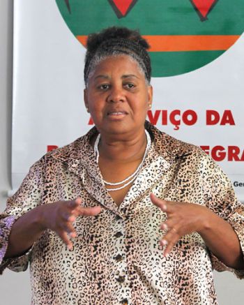 Para Zélia Lúcia, é uma oportunidade de reflexão e mobilização de todos (FELIPE COURI/arquivo TM)