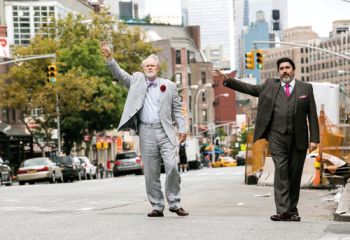 Casal antigo e desamparado: John Lithgow é Ben, e Alfred Molina, George (Divulgação)