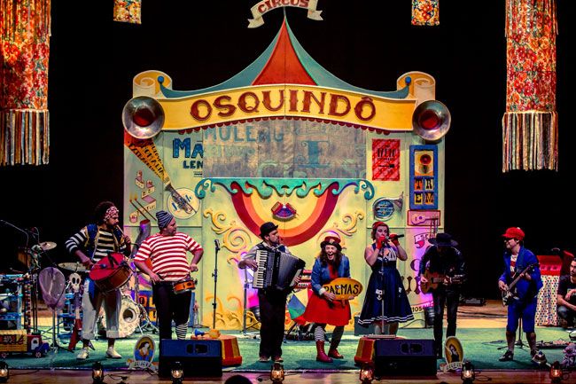LEO LOPES/DIVULGAÇÃO Juiz de Fora é uma das últimas paradas da Banda Osquindô dentro do projeto 'Reinações'