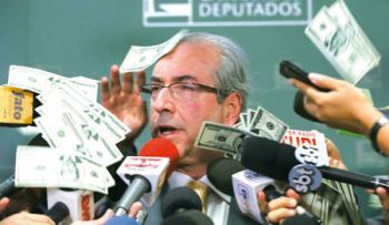 Protesto tumultuou Salão Verde da Câmara ontem (Lula Marques/Agência PT)