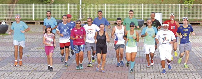 Grupo de Juiz de Fora faz excursão para  participar da tradicional corrida de rua em SP  (Leonardo Costa)