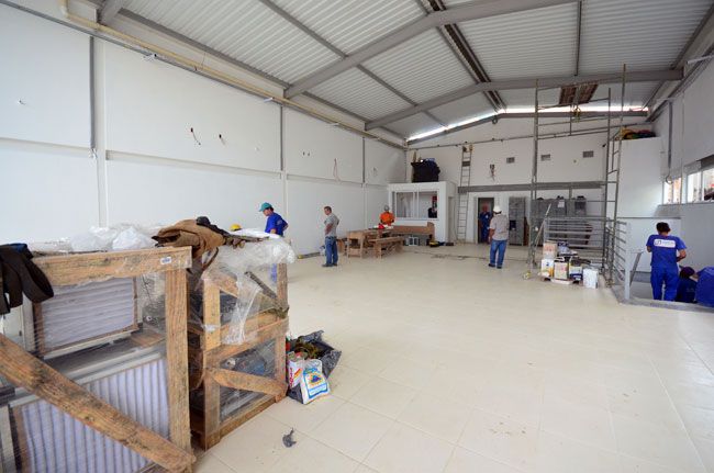 Com 90% das obras concluídas 2 Segundo a PJF, restaurante será entregue ainda este ano (Olavo Prazeres/25-01-16)