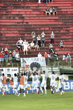 O torcedor é a meta em 2016 2 Semifinal da Série C, contra o Londrina-PR, teve 3.697 pagantes (Olavo Prazeres)