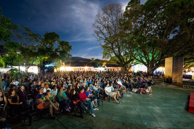 Ela trouxe o Brasil para Minas 4 Festival este ano levou 35 mil pessoas à cidade histórica