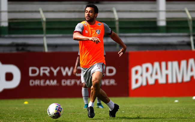 Decisão da Taça Guanabara 3 Após fazer as pazes com Levir, Fred está confirmado no timeFOTO NELSON PEREZ/FLUMINENSE F.C.