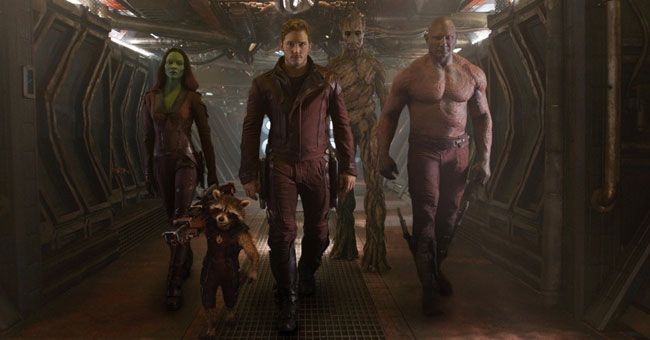 Supergrupo espacial da Marvel estreou nos cinemas em 2014