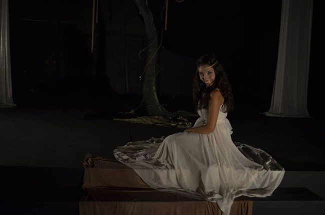 FOTOS DIVULGAÇÃO Eurídice (Luana Caren) é a ninfa mais bela da floresta