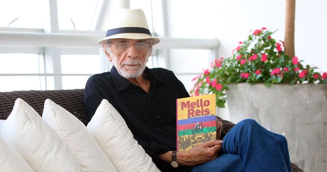 LEONARDO COSTA Ismair Zaghetto traz um retrato do ex-prefeito, morto em 2010, em