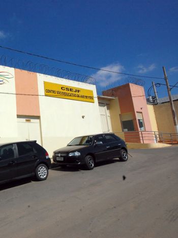 12 fugas e evasões em instituição 2 Atualmente, Centro Socioeducativo está com 76 adolescentes em restrição de liberdade (Olavo Prazeres/Arquivo TM)