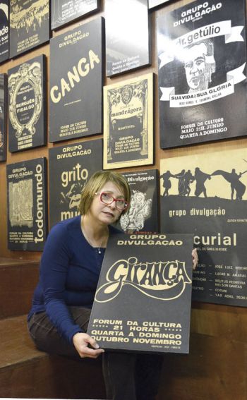 Crônicas de bastidores 6 Alice Freesz foi Mercês na primeira montagem de
