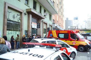 ESTADÃO CONTEÚDO/J. DURAN MACHFEE Crime aconteceu por volta das 7h de ontem, na região central de São Paulo