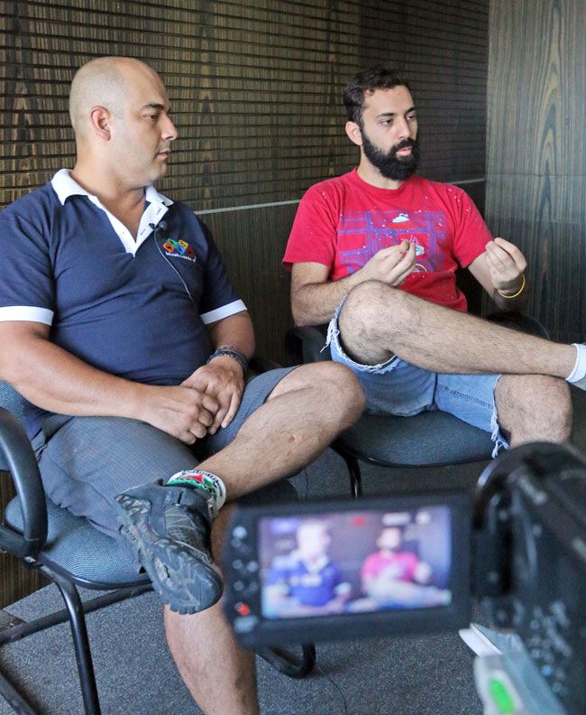Guilherme Mendes e Guilherme Tampieri defendem a redução da velocidade dos carros  
