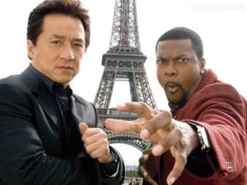 Jackie Chan e Chris Tucker na pele da bem-humorada dupla Lee e James Carter em Paris