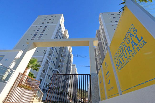 Condomínio com 568 unidades vai estrear uso de combustível residencial na cidade (Foto: Leonardo Costa/ 26-08-2016)