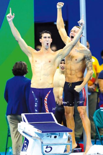 Medalha de Michael Phelps no domingo catapultou posts no Twitter