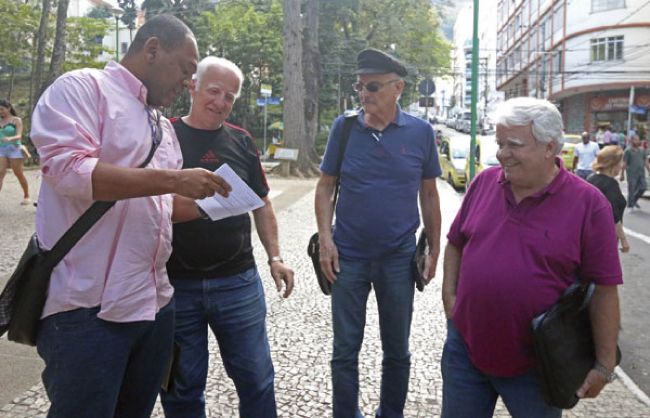 Cloves Santos, Walter Corrêa, Eurico Moura e João Delvaux estão na oposiçao (Leonardo Costa/08-09-16)