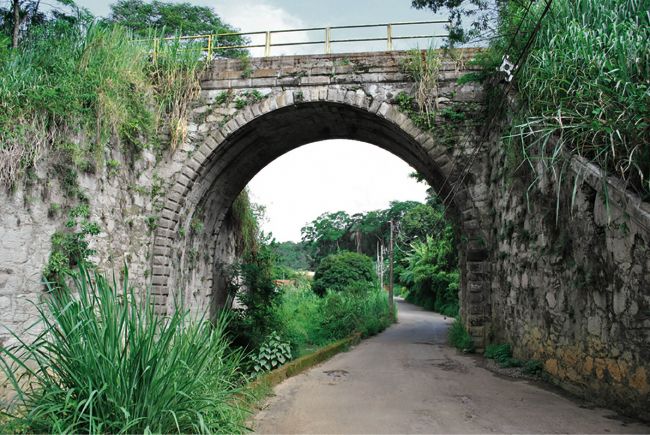 Ponte do Arco em Matias Barbosa