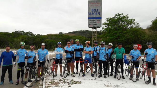 Grupo de JF realizou parada na cidade de Carvalhos, no Sul de Minas (Divulgação)