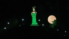 2016 em imagens 1 01 15 09 lua 3h da madrugada morro do cristo