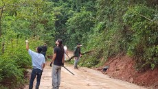 Moradores de Ibitipoca fazem mutirão para amenizar os danos na estrada 1 ibiti Flavia Oliveira 1