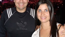 Ricardinho e Karina Tuboly 020517 no show do Bryan Adams no Metropolitan 270417