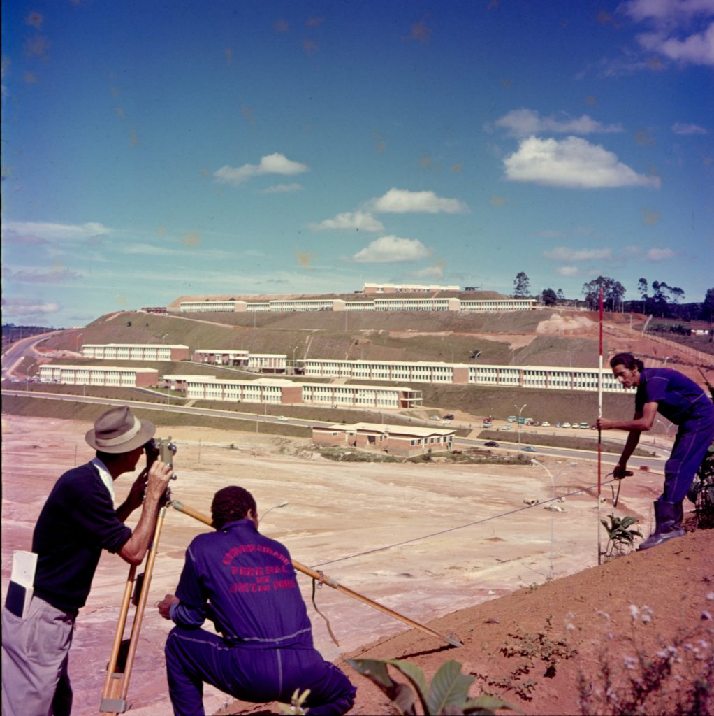 TOPOGRAFIA NO PERÍODO DE EXPANSÃO DA UFJF ANOS 1970