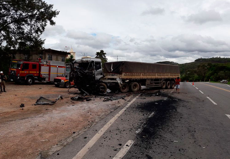 Foto: Corpo de Bombeiros Barbacena/Divulgação