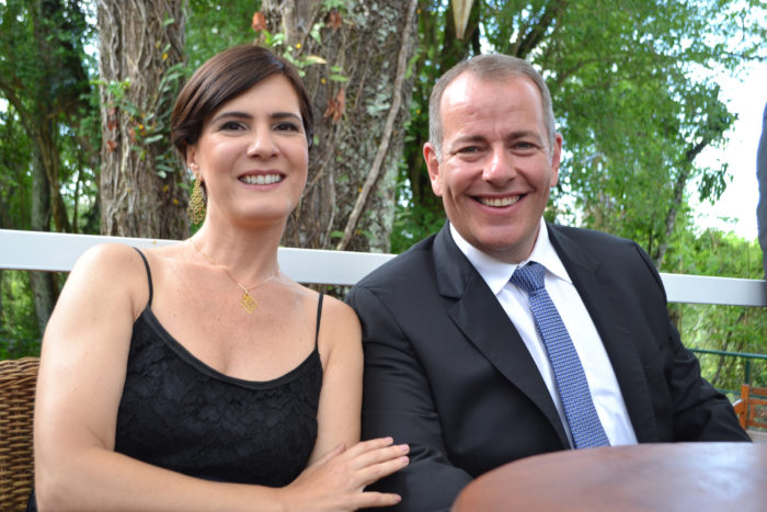 Najla e Luiz Guilherme Jacob em tarde elegante no Privilège Foto: Toninho Carvalho