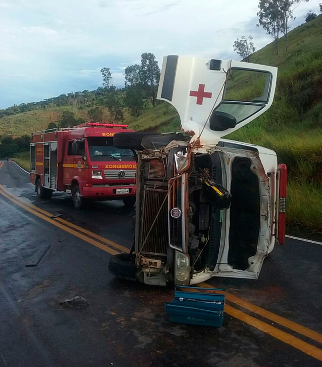 acidente br265 bombeiros