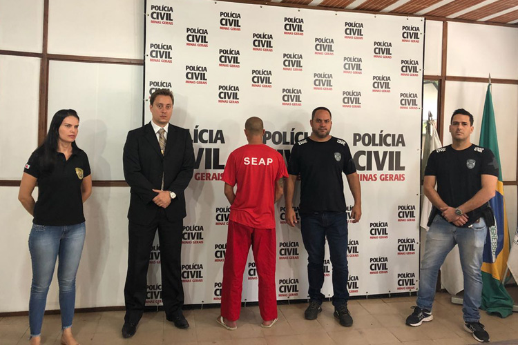 Polícia Civil apresenta suspeito por morte de jovem no Jardim Natal 1 PC coleiva