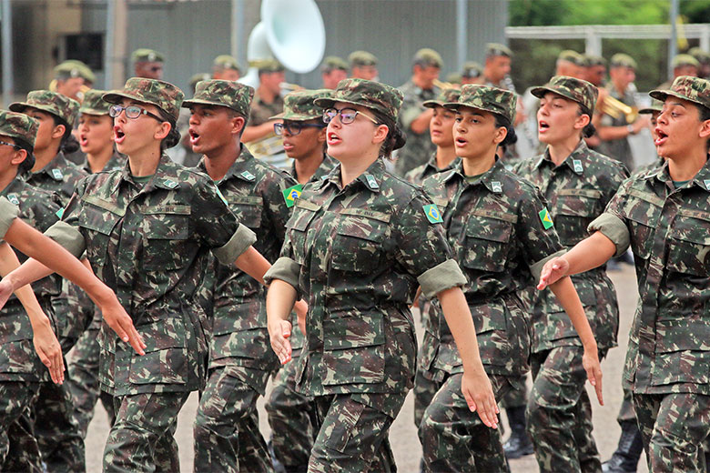 Formas de ingresso da mulher no exército – Eu Militar