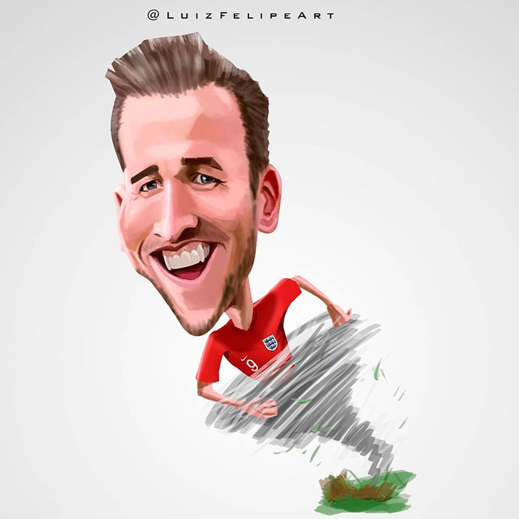 esp-desenho-Harry-Kane-artilheiro-da-Copa-crédito-luizfelipeart