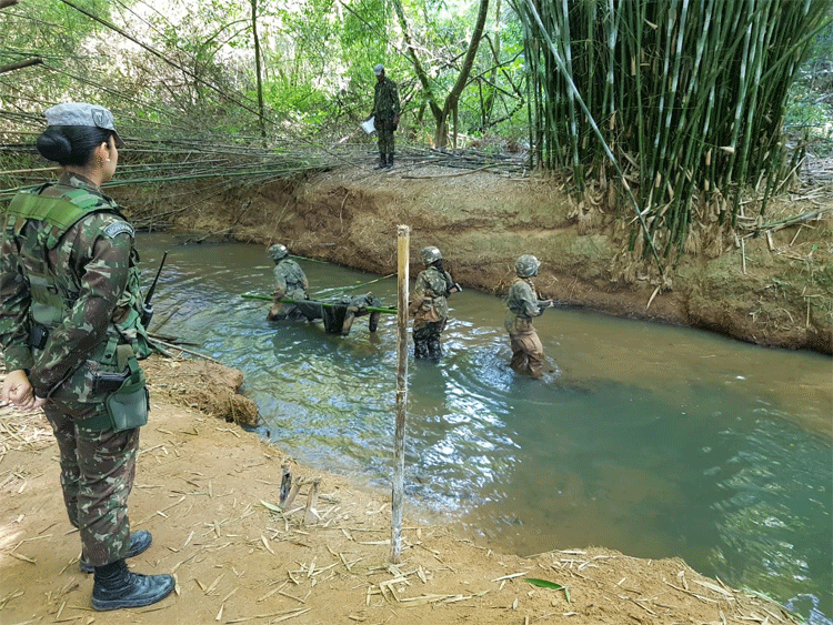 Boneco Oficial do Exército Brasileiro (Feminino)